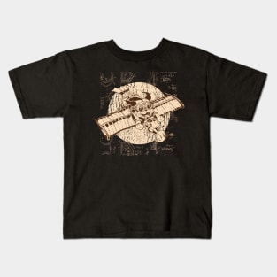 Steampunk : Flying Dog Kids T-Shirt